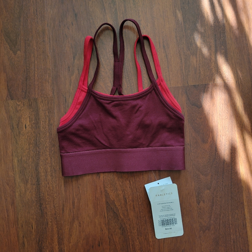 NWT Fabletics poppy seamless sports bra III